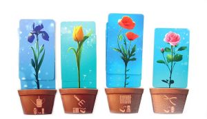 Rebel Gra planszowa Kwiatki 5