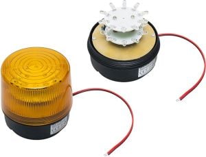 Blow Sygnalizator optyczny LED 12V DC magnes pomarańczowy (26-429#) 1