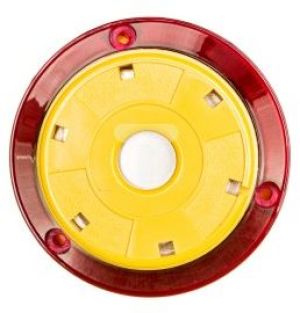 Gazex Sygnalizator optyczno-akustyczny 12V DC pulsacyjny LED czerwony 105/70dB IP54 (SL-32) 2