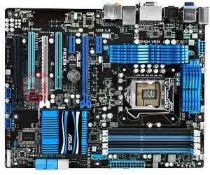 Płyta główna Asus P8Z68-V Intel Z68 LGA 1155 (3xPCX/VGA/DZW/GLAN/SATA3/SUB3/RAID/DDR3/SLI/CROSSFIRE) 1