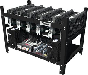Akyga Stelaż do koparki kryptowalut 6GPU (AKM061) 5
