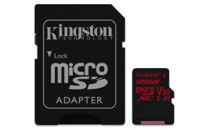 Karta Kingston MicroSDXC 128 GB  (SDCR/128GB                     ) 1