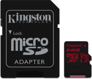 Karta Kingston MicroSDXC 64 GB  (SDCR/64GB                      ) 1