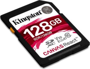 Karta Kingston SDXC Canvas React 128GB V30 (SDR/128GB) 2