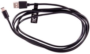 Kabel USB Esperanza USB-A - USB-C 2 m Czarny (EB227K - 5901299948477) 1