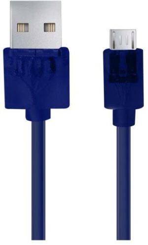 Kabel USB Esperanza Micro USB, 1m, Granatowy (EB184DB) 1