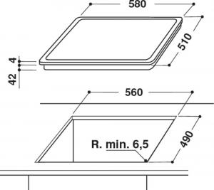 Płyta grzewcza Whirlpool AKT 801/NE 7