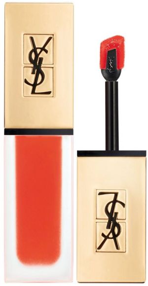 Yves Saint Laurent Tatouage Couture Lip Matte Stain matowa pomadka w plynie 17 Unconventional Coral 6ml 1