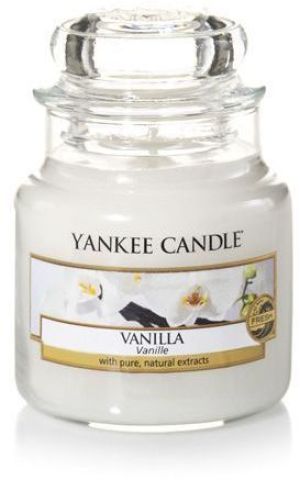 Yankee Candle Small Jar mała świeczka zapachowa Vanilla 104g 1