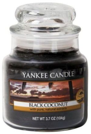 Yankee Candle Small Jar mała świeczka zapachowa Black Coconut 104g 1