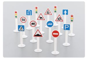 Polesie Zestaw znaków drogowych No 1  (64196 POLESIE) 2