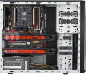 Obudowa Cooler Master Elite 371 czarna ( bez zasilacza ) (RC-371-KKN1) 3