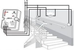 Zamel ASN-01 Automat schodowy EXTA (EXT10000010) 5