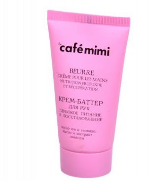 Cafe Mimi Krem-masło do rąk Głębokie odżywianie i regeneracja 50 ml 1