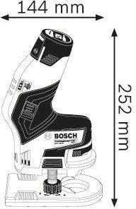 Frezarka Bosch GKF 12V-8 12 V 5