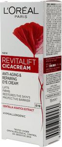 L’Oreal Paris Krem pod oczy Revitalift Cicacream Anti-Aging&Repairing Eye Cream przeciwzmarszczkowy 15ml 1