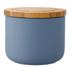 Ladelle Ceramiczny pojemnik z bambusowym wieczkiem 9 cm (LD-61086) 1