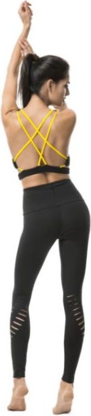 Cardio Bunny Legginsy damskie 2C Okapi Dark Jungle czarne r. S 3