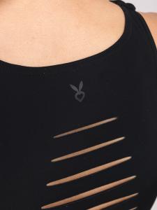 Cardio Bunny 1D belize DARK JUNGLE top czarny r. M 9