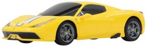 Jamara Ferrari 458 Speciale A 1:24 27MHz żółty (405032) 1
