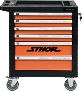 Wózek narzędziowy Sthor 6 szuflad z wyposażeniem (58550) 1