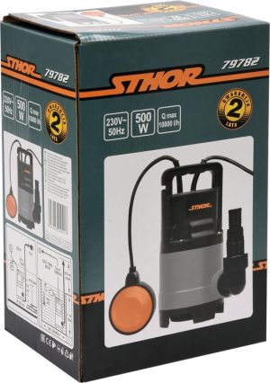Toya Pompa do wody brudnej STHOR 500W (79782) 2