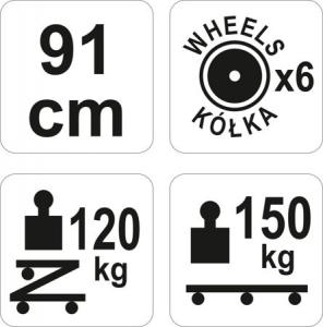 Toya Leżanka/siedzisko Warsztatowe (YT-08802) 5