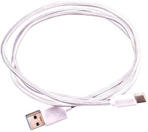 Kabel USB Esperanza Wtyczka prosta USB-A - 1 m Biały (EB224W - 5901299948378) 1