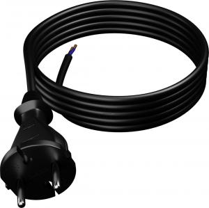 Plastrol Przewód przyłączeniowy z wtyczką PP-21 b/u 3m H05RR-F 2x1,5 (W-97193) 2