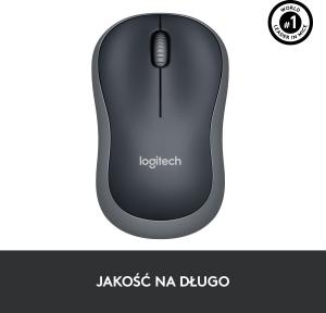 Mysz Logitech M185 Szara (910-002238) 9