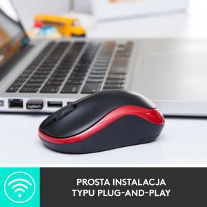 Mysz Logitech M185 Szara (910-002238) 10