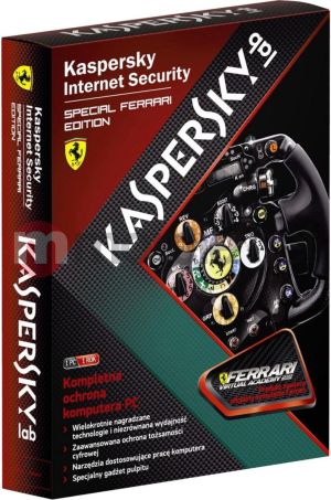 Kaspersky Lab IS Ferrari ED BOX PL 1D 1Y KL6815PBAFS 1