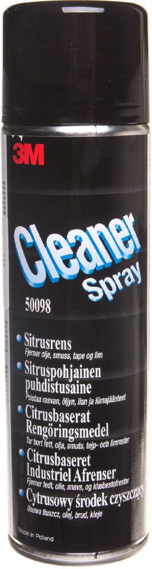 3M Środek czyszczący w areozolu Cleaner Spray 387g/500ml (7000116764) 1