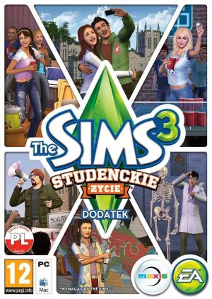 The Sims 3: Studenckie Życie PC, wersja cyfrowa 1