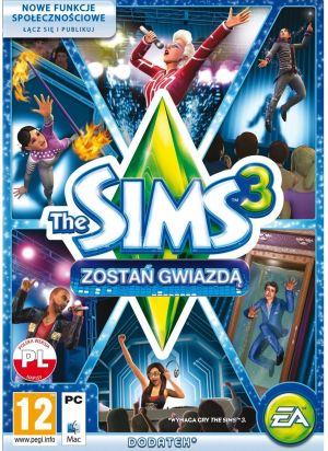 The Sims 3: Zostań gwiazdą PC, wersja cyfrowa 1