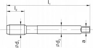 Fanar GWINTOWNIK G 1" DIN-5156B HSSE 800 - D2-111101-3139 5