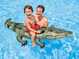 Intex Materac do pływania Aligator 170x86 cm (57551NP) 2