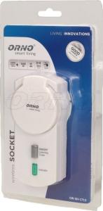 Orno Gniazdo zewnętrzne sterowane bezprzewodowo IP44 max. 3680W (OR-SH-1713) 2