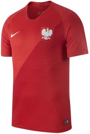 Nike Koszulka piłkarska Reprezentacji Polski Y Stadium JSY SS Away czerwona r. 137-147 (894014 611) 1