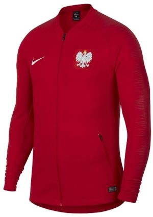 Nike Bluza piłkarska Reprezentacji Polski Anthem czerwona r. S (893600-611) 1