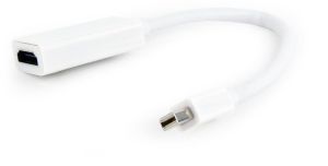 Adapter AV Gembird DisplayPort Mini - HDMI biały (A-MDPM-HDMIF-02-W) 1