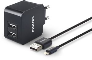 Ładowarka Philips DLP2307V/12 2x USB-A 3.1 A (DLP2307V/12) 1