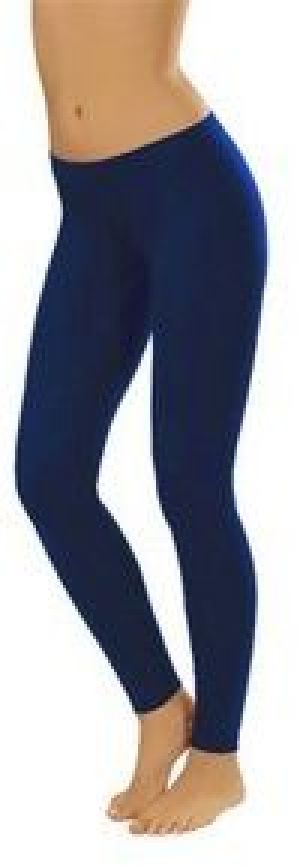 Italian fashion Legginsy damskie długie granatowe r. XL 1