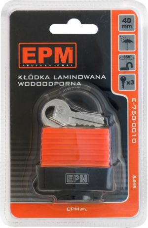EPM Kłódka laminowana S-015 50mm( E-750-0011) 3