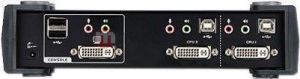 Przełącznik Aten Przełącznik KVMP USB DVI/Audio CS-1762A 2