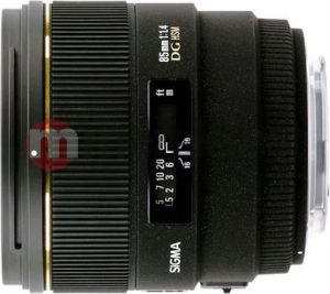 Obiektyw Sigma 85 mm f/1.4 EX DG HSM Nikon 1