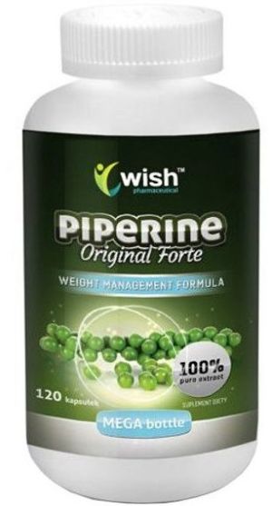 WISH Piperine Original Forte Plus 8w1 120 kapsułek 1