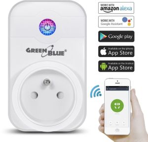 GreenBlue Zdalnie sterowane WiFi gniazdko 2300W (GB155) 4
