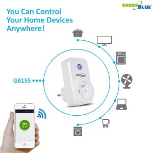GreenBlue Zdalnie sterowane WiFi gniazdko 2300W (GB155) 6