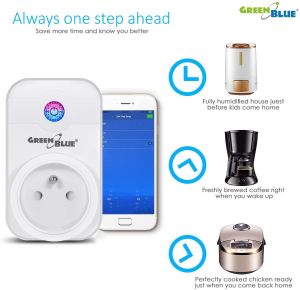 GreenBlue Zdalnie sterowane WiFi gniazdko 2300W (GB155) 7